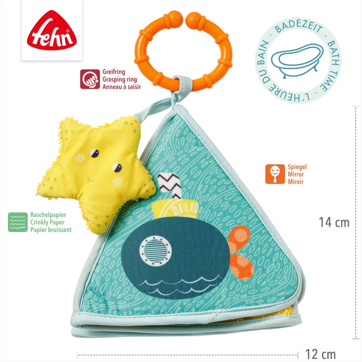 Fehn Badboek – Onderzeeër (Splash & Play)