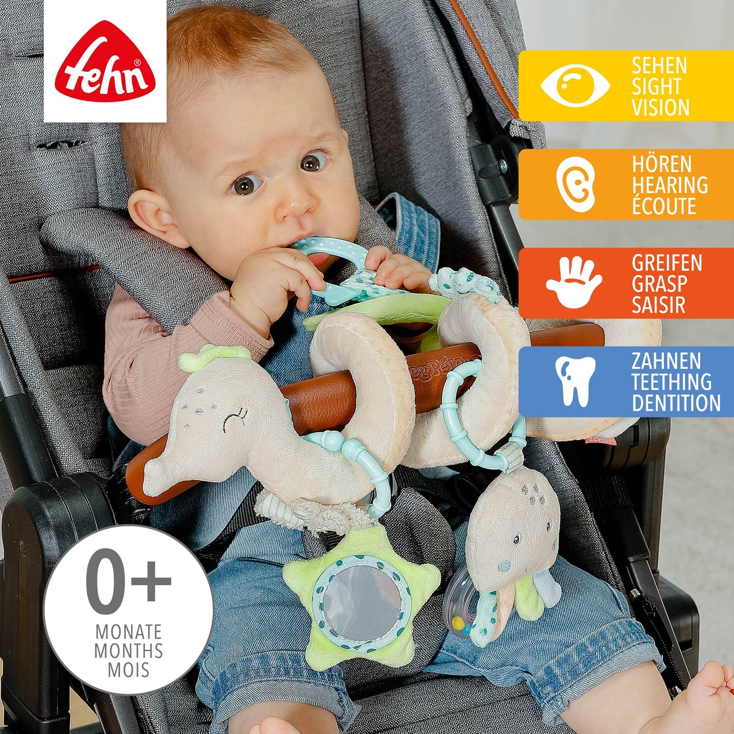 Fehn Activiteitenspiraal – Zeepaardje (Meereskinder)