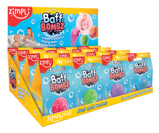 Zimpli badbommen – 4 verschillende kleuren (je krijgt er 1 van!)