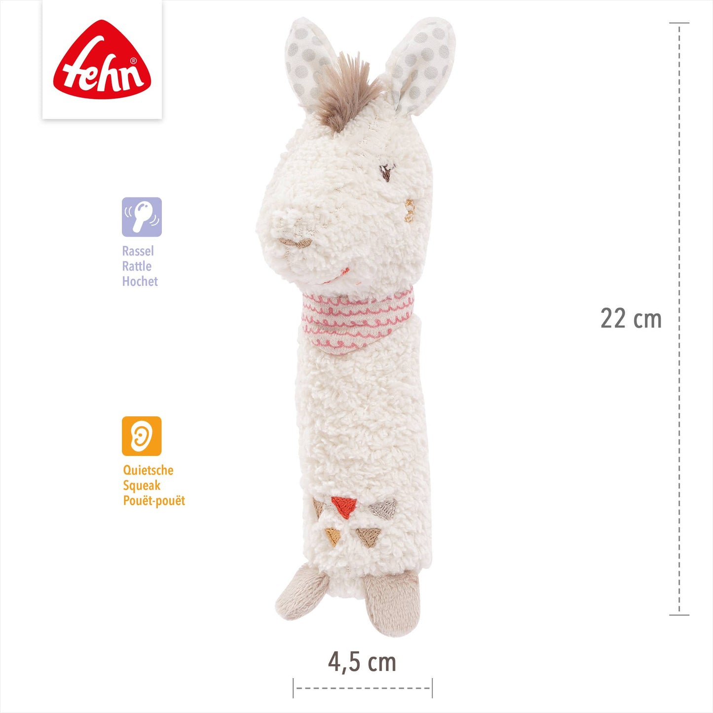 Fehn Grijpstang – Lama (ecru)