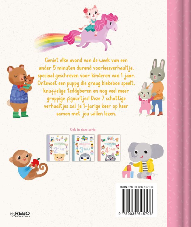5-minutenverhaaltjes voor 1 jaar
