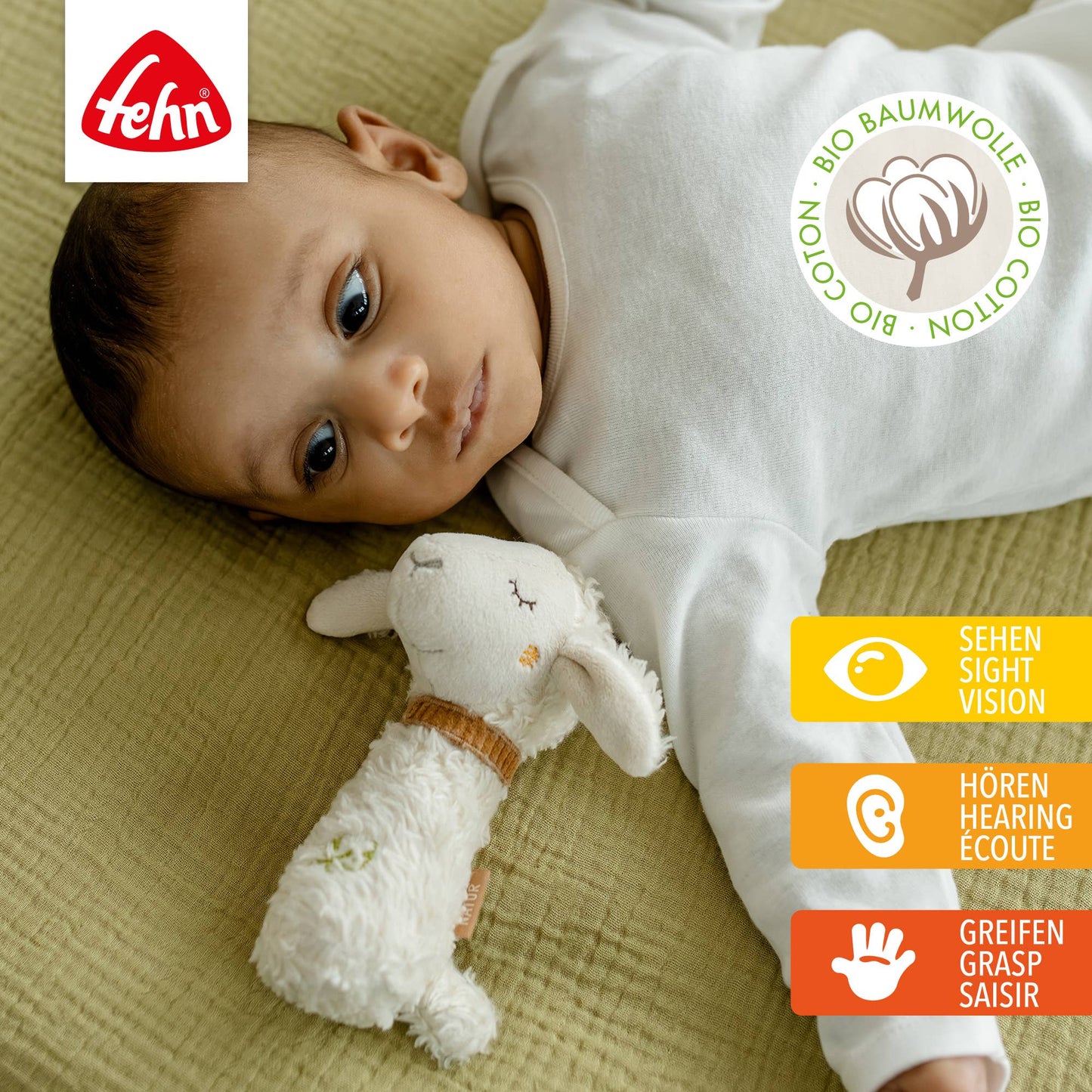 FehnNatur Rammelaar – Schaap (ecru)