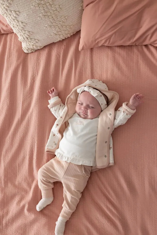 Feetje - Omkeerbaar jasje met capuchon AOP - Sweet Poppy