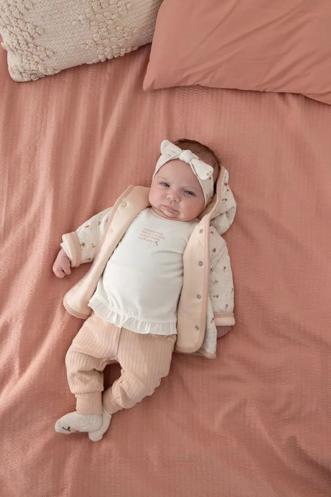 Feetje - Omkeerbaar jasje met capuchon AOP - Sweet Poppy
