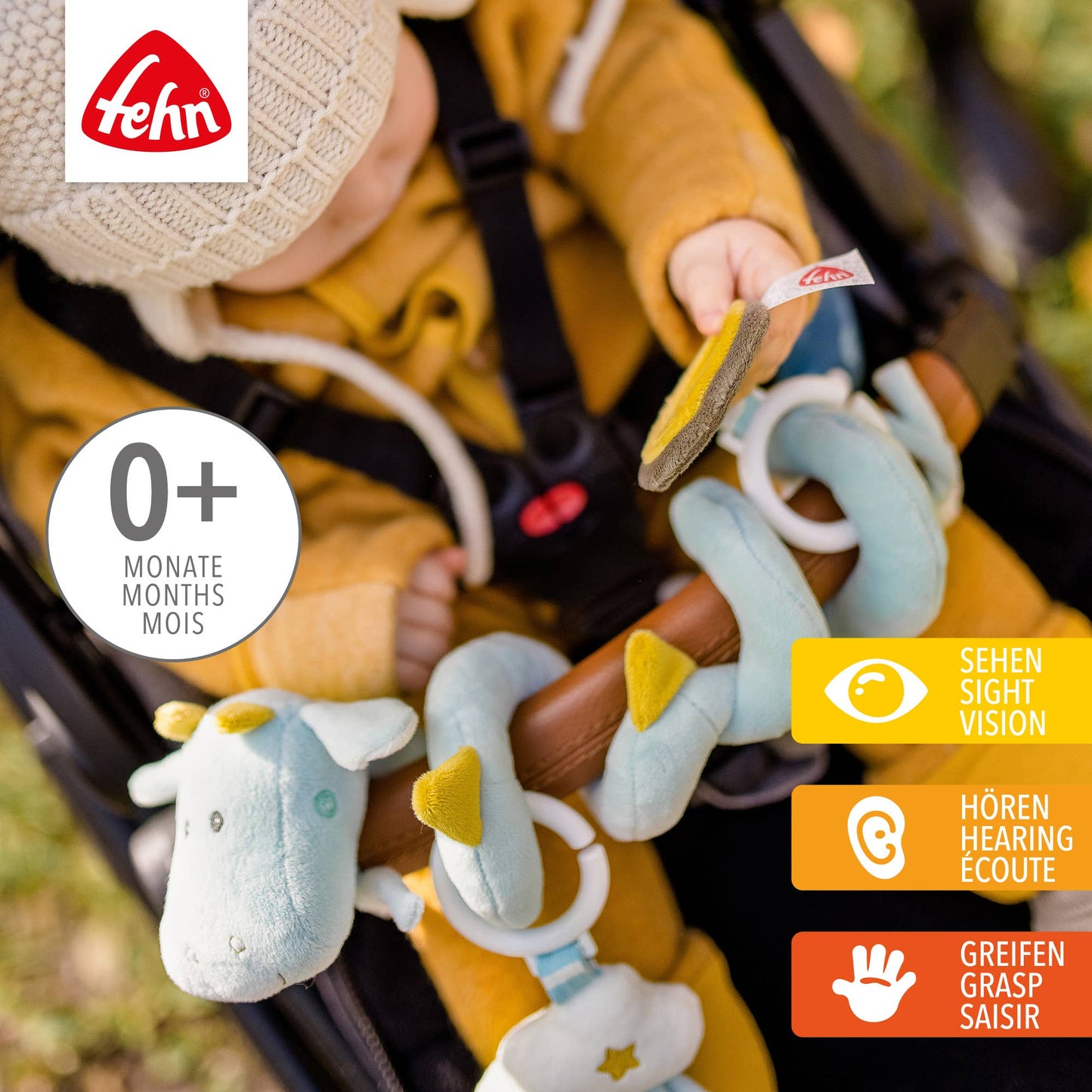 Fehn Activiteitenspiraal – Draak (Little Castle)