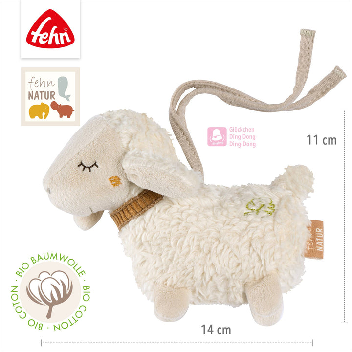 FehnNatur Minischaapje – Biokatoen (ecru)