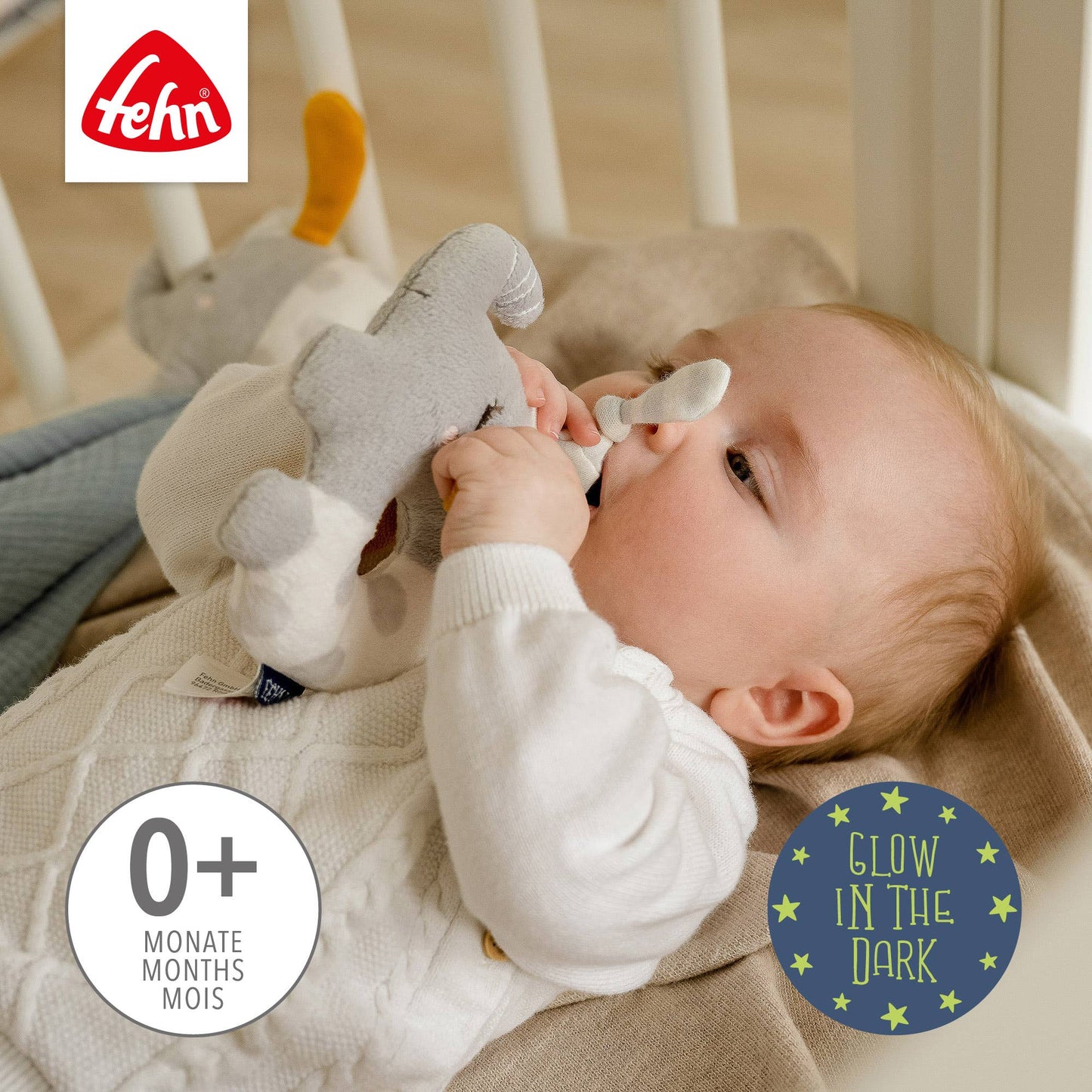 Fehn Ringgrijpspeeltje – Olifant (Good Night)