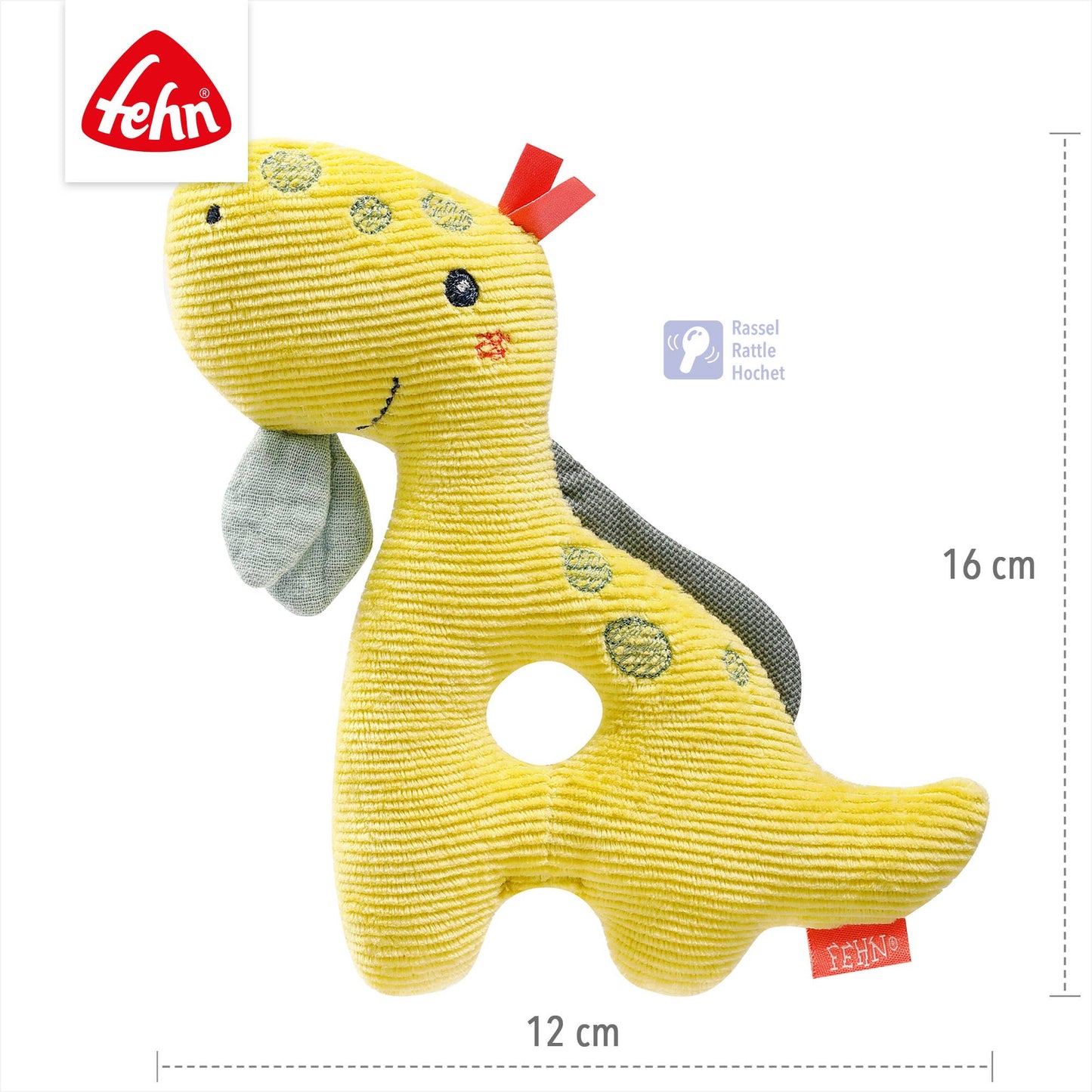 Fehn Grijpspeeltje – Dino (Happy Dino)