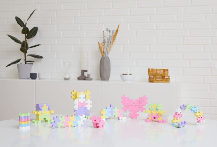 Plus-Plus BIG – Pastel Colormix (100 stuks)