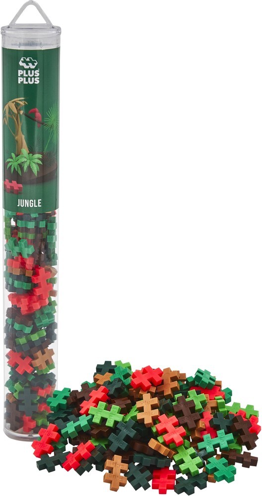 Plus-Plus Jungle Mix: 100 stuks