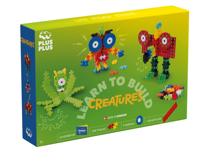 Plus-Plus Learn to Build – Creatures (240 stuks)