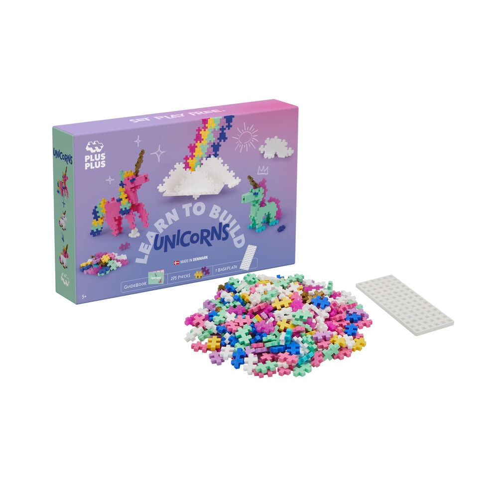 Plus-Plus Learn to Build – Unicorns (275 stuks)