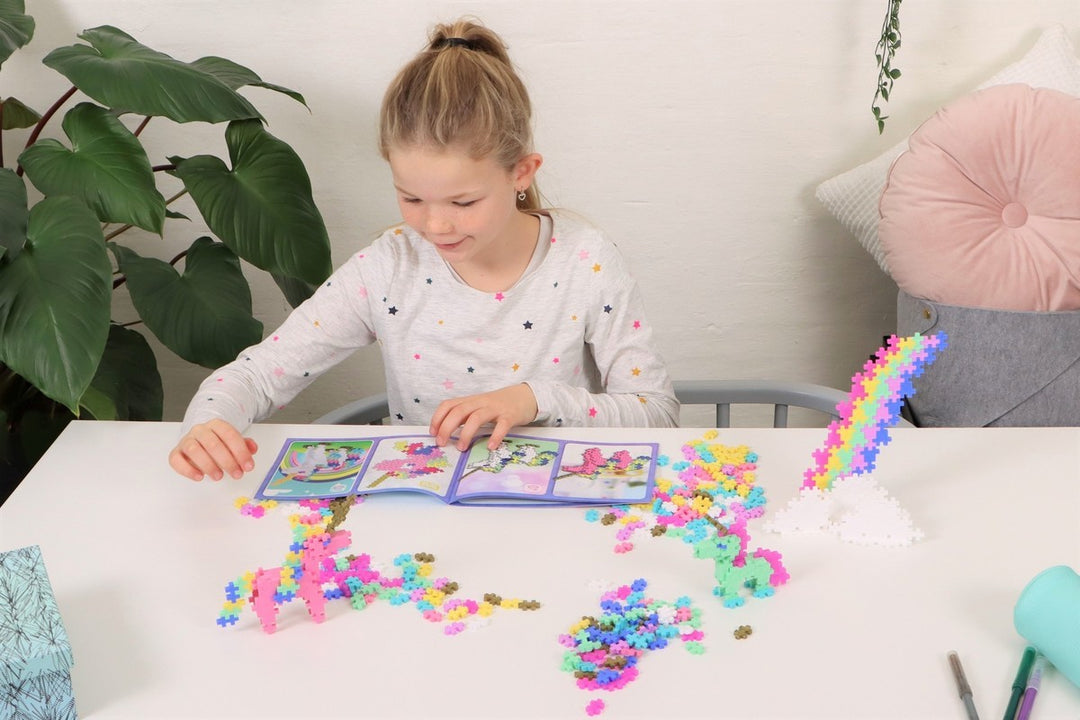 Plus-Plus Learn to Build – Unicorns (275 stuks)
