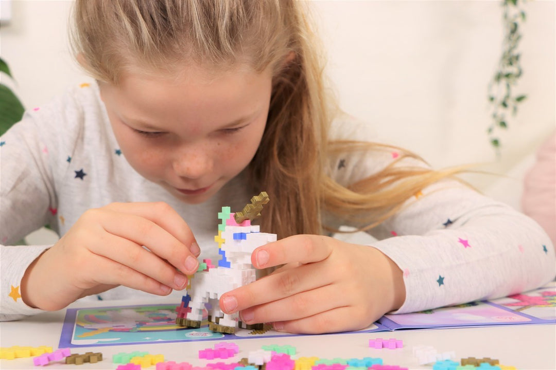 Plus-Plus Learn to Build – Unicorns (275 stuks)