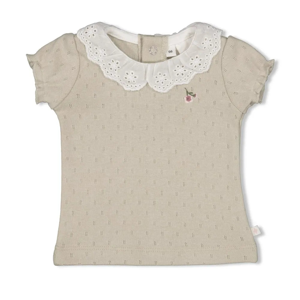 Feetje - T-shirt - Blossom - Mint