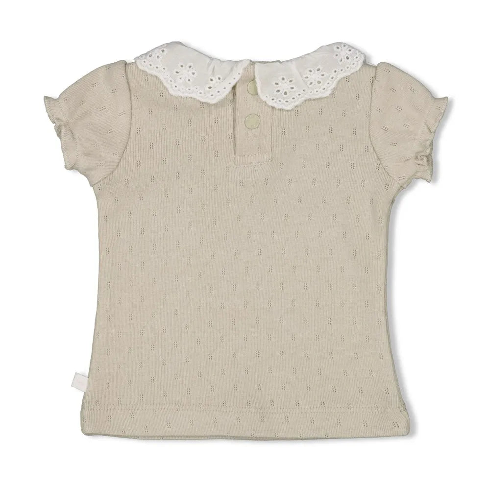 Feetje - T-shirt - Blossom - Mint
