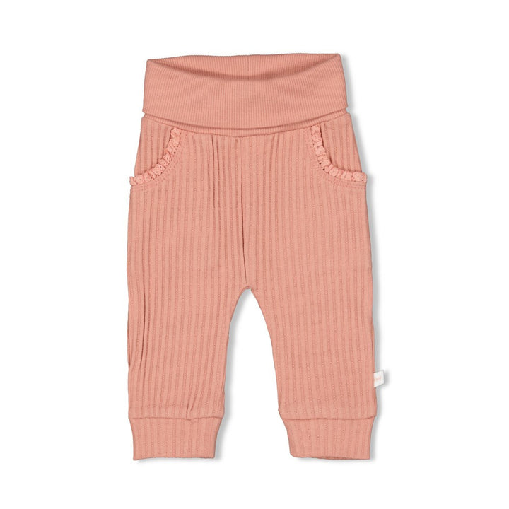 Feetje - Broek ajour rib - Morning Sun
