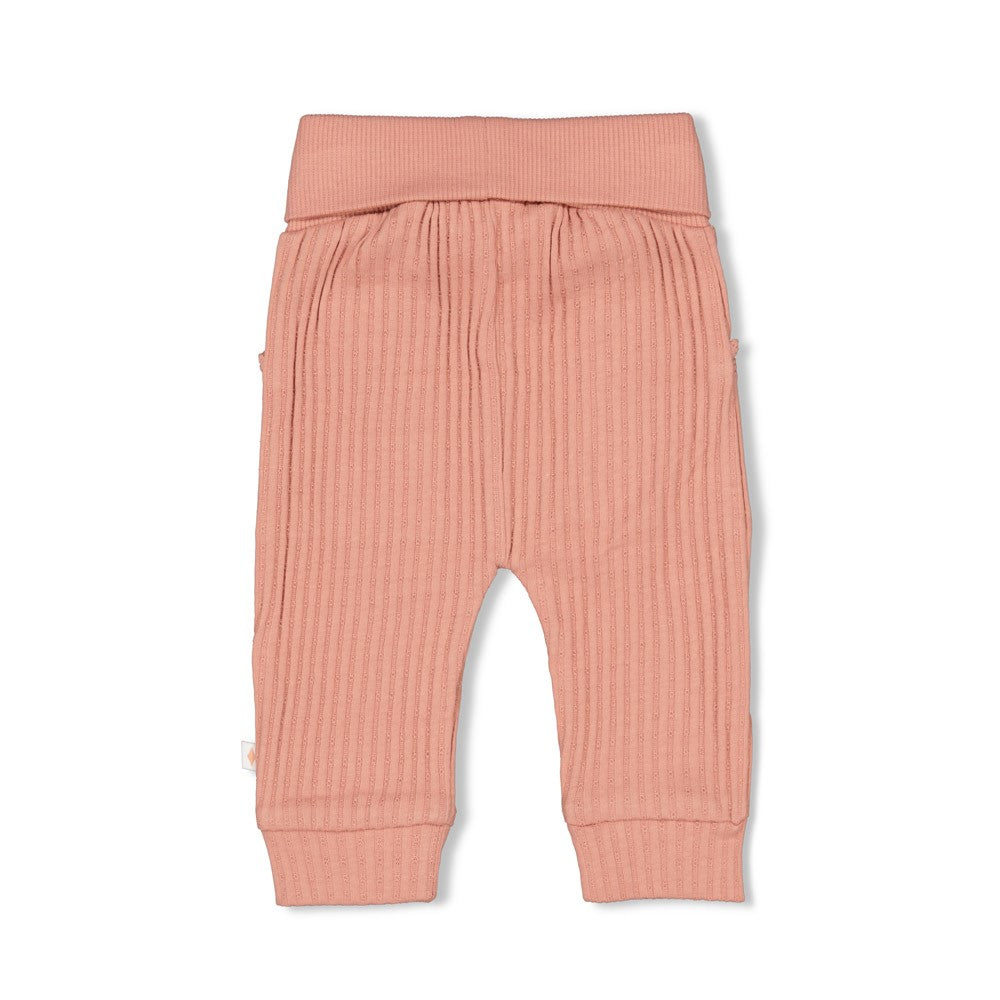 Feetje - Broek ajour rib - Morning Sun