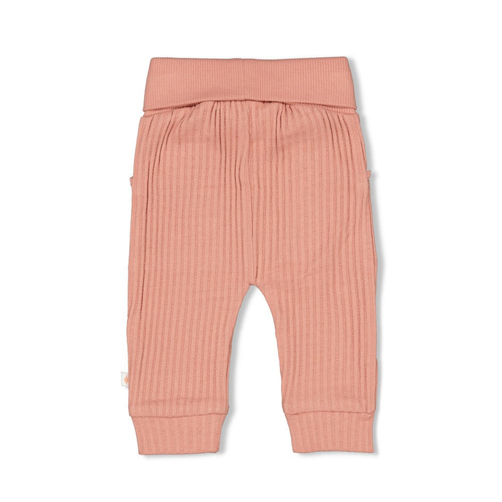 Feetje - Broek ajour rib - Morning Sun