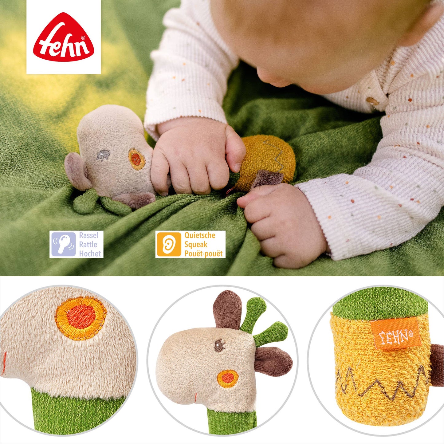 Fehn Grijpstang – Giraffe (Loopy & Lotta)