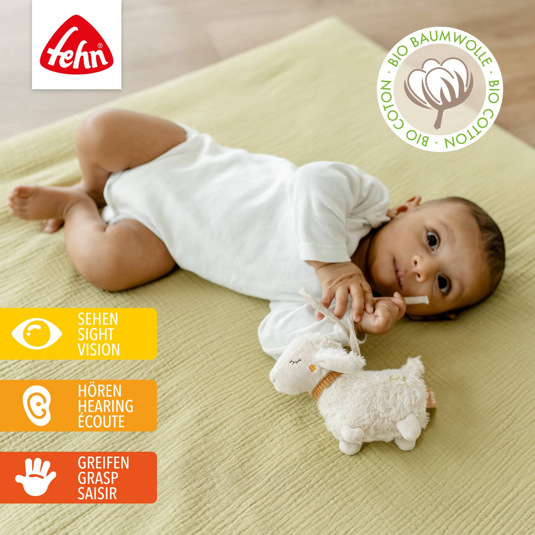 FehnNatur Minischaapje – Biokatoen (ecru)