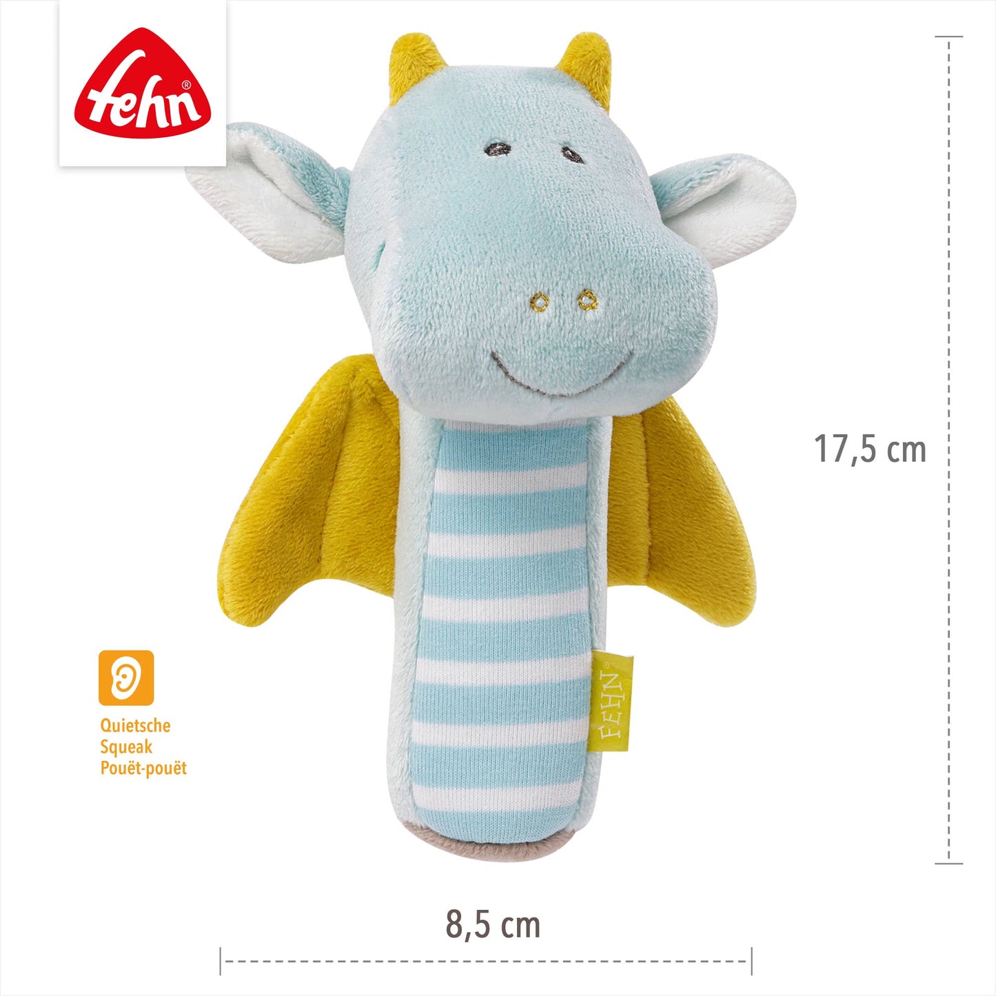 Fehn Grijpstang – Draak (blauw)