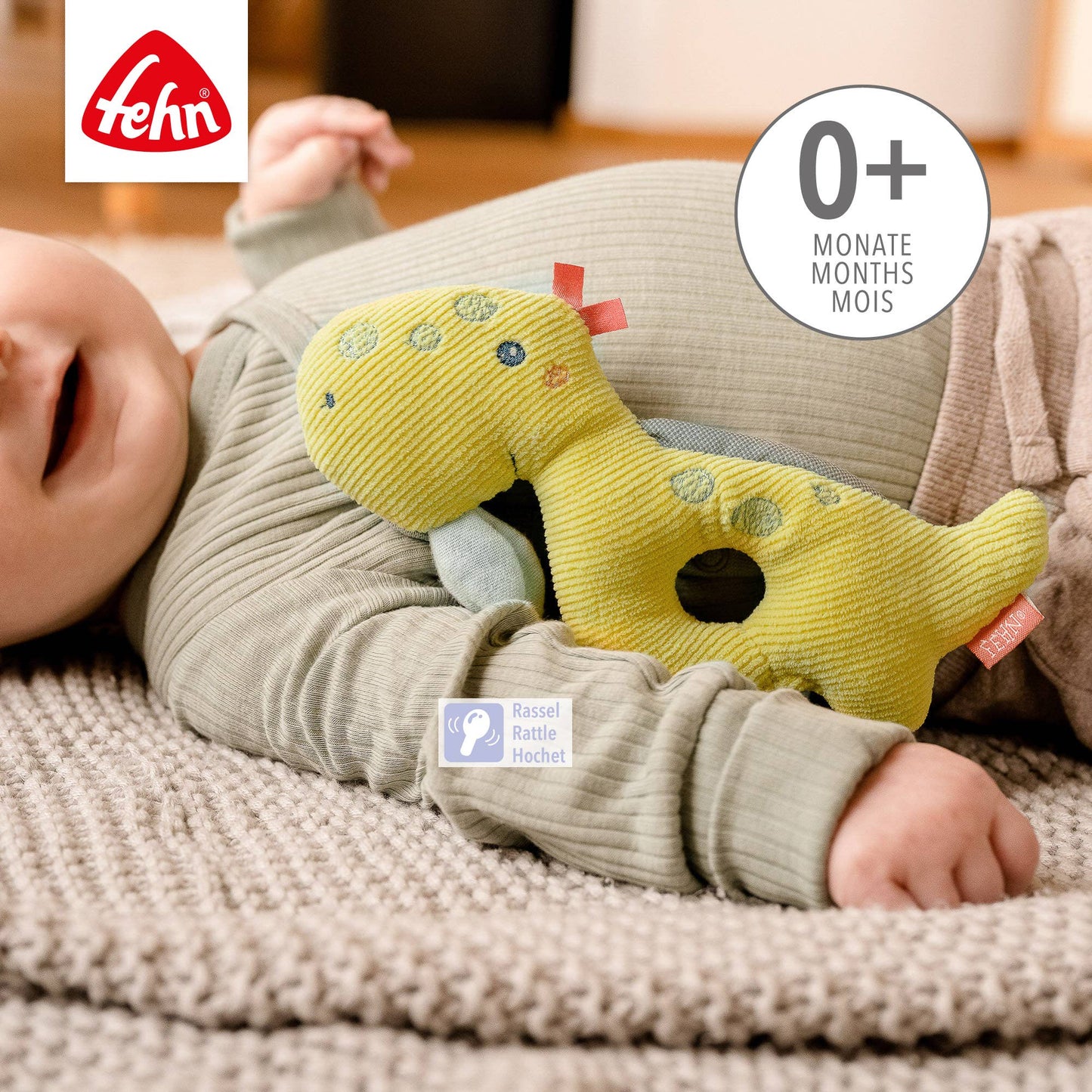 Fehn Grijpspeeltje – Dino (Happy Dino)