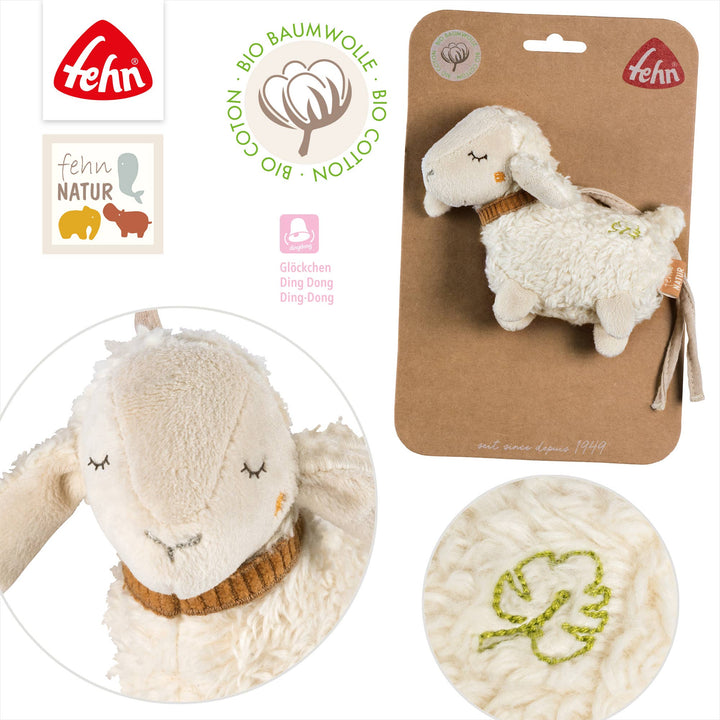 FehnNatur Minischaapje – Biokatoen (ecru)