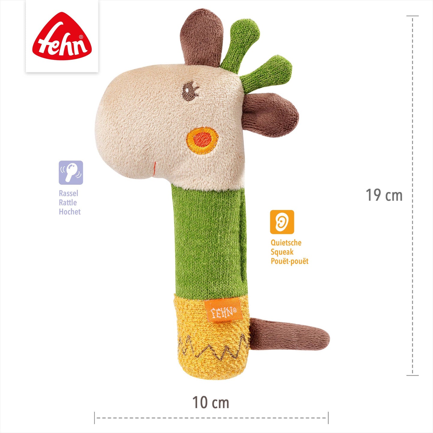 Fehn Grijpstang – Giraffe (Loopy & Lotta)
