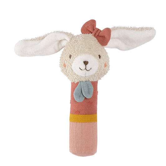FehnNatur Grijpspeeltje – Konijn (roze)