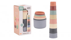 Happy World Stapeltoren – Bio Plastic (8-delig)