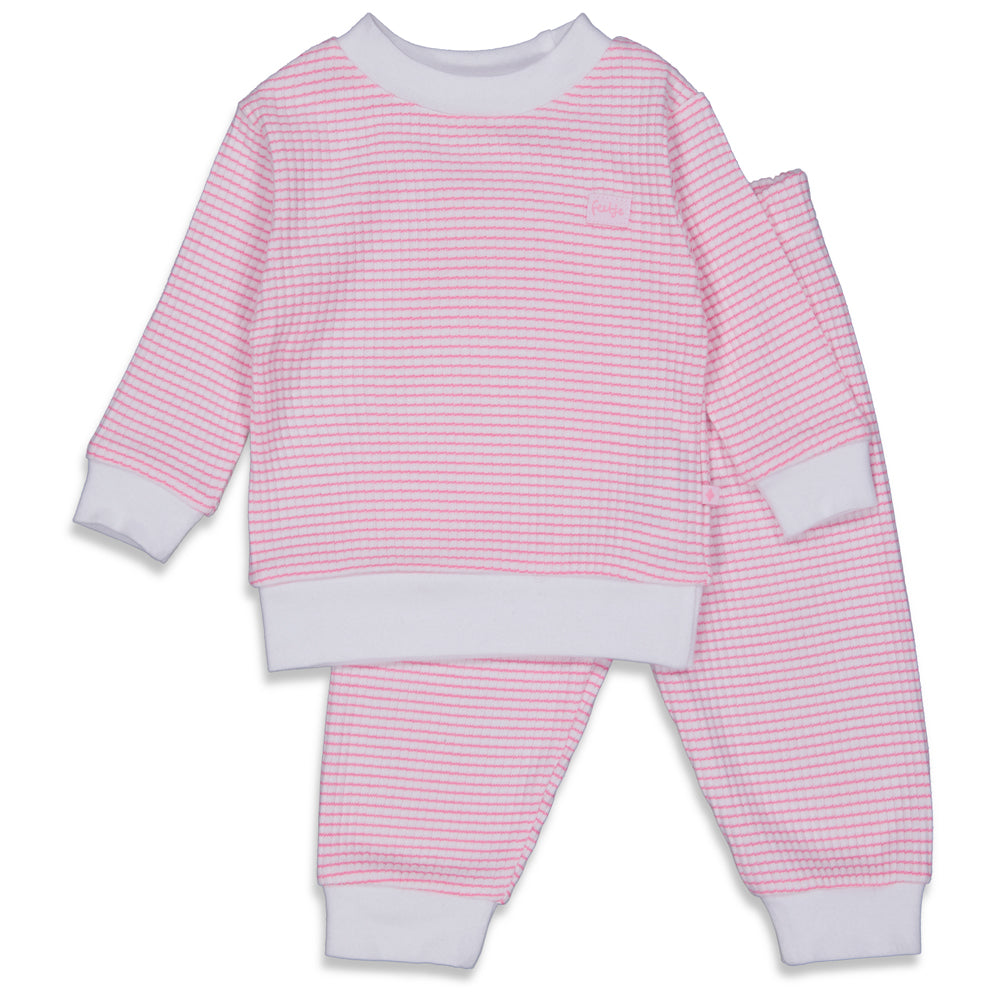 Feetje - Wafel Pyjama - Roze