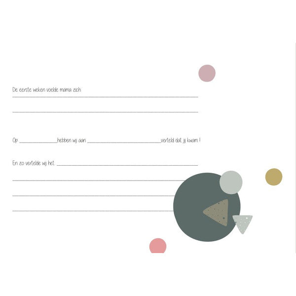 Babyboek - Roze